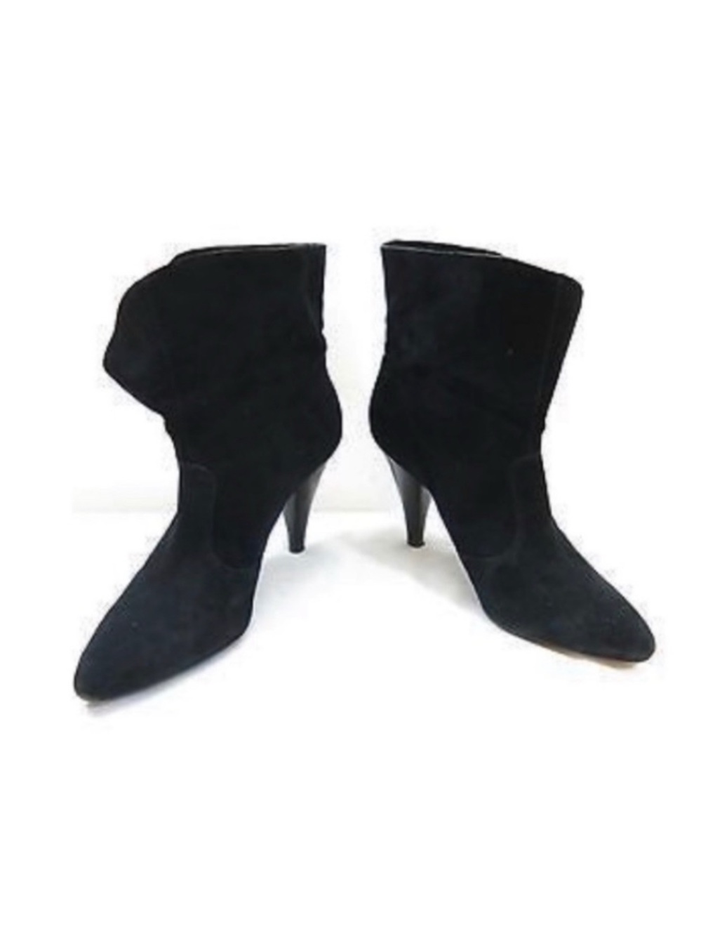 Via Spiga Black Suede Booties